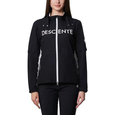 デサントゴルフ　ゴルフジャケット　黒 デサントゴルフ DESCENTE ゴルフ 【g-arc collection】無縫（MU-SEW