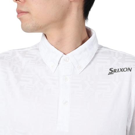 スリクソン（SRIXON）（メンズ）ゴルフウェア ロゴパターンジャガードシャツ RGMXJA04｜victoriagolf｜10