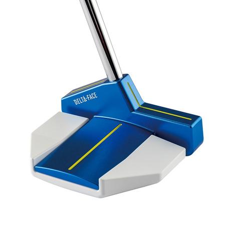 キャスコ（CASCO）（メンズ、レディース）ブルー Blue9/9 DELTA-FACE 角マレットパター(ロフト1.5度)KBS CT TOUR PUTTER_2
