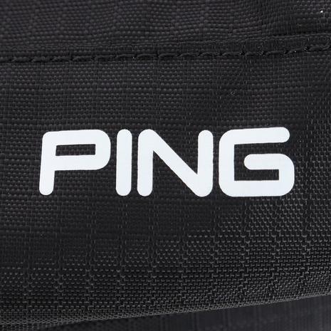 ピン（PING）（メンズ）ゴルフ バッグ ななめ掛け ブラックラインスリングパック GB-P2410 スリングバッグ BK 37476の画像