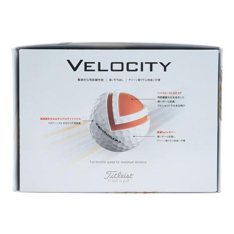 タイトリスト（TITLEIST）（メンズ）ゴルフボール 24 VELOCITY T8026S/T8426S-J-2  ダース(12個入り)｜victoriagolf｜02