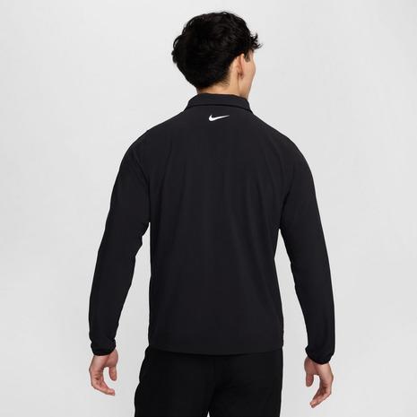 O*4様 NIKEGOLF ナイキゴルフ 中綿ジャケット NIKE（ナイキ） 【美品】ナイキゴルフ 中綿ジャケット 黒 ロゴレッド