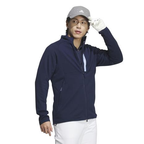 ダークブルー ジップアップジャケット アンダーアーマー公式】 UAシアー ウーブン フルジップ ジャケット