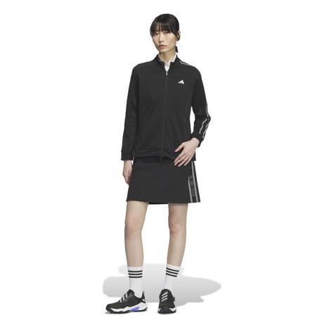 新品　XL Lアディダス　　ゴルフ　秋冬物ジャケット&スカート 黒 adidas（アディダス） （レディース）ゴルフウェア アウター 防風 保温