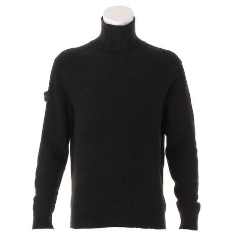 ブリーフィング(BRIEFING)ゴルフウェア BOUCLE タートルネックニット BRG243M53-010(Men’s) BRIEFING（ブリーフィング） （メンズ）ゴルフウェア BOUCLE