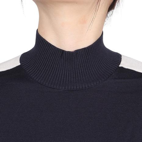 J.LINDEBERG（レディース）ゴルフウェア Adia Knitted 長袖 ハイネック