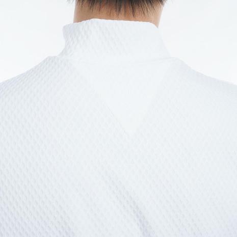 トミーヒルフィガーゴルフ（TOMMY HILFIGER GOLF）（メンズ）ゴルフウェア 長袖ハイネックシャツ THMA486-WHT_6