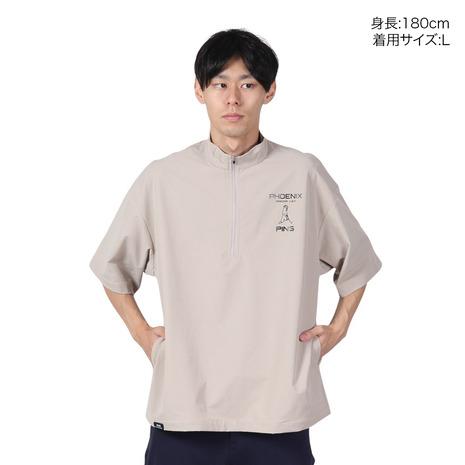 PING ピン(PING)(メンズ)ゴルフウェア アウター 撥水 半袖 PING ピン(PING)(メンズ)ゴルフウェア アウター 撥水 半袖
