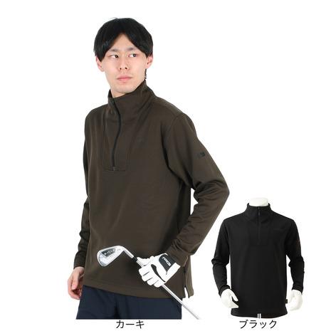 FIDRA（フィドラ） （メンズ）ゴルフウェア ハーフジップ 長袖 モック