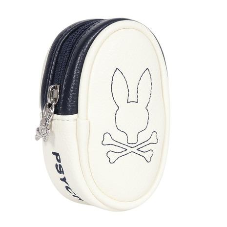 PSYCHO BUNNY/サイコバニー ゴルフポーチ【ベージュ】新品！ Psycho Bunny（サイコバニー） （メンズ、レディース）ゴルフ ボール