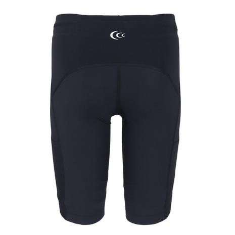 シースリーフィット（C3fit）（メンズ）インパクトエアーカーゴハーフタイツ GC15152 BK_2