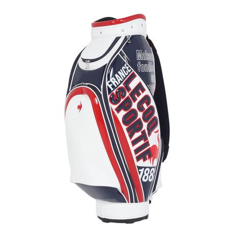 le coq sportif キャディバッグ　カート式　9インチ le coq sportif golf 軽量 キャディバッグ (2.8kg/9型/6分割/47
