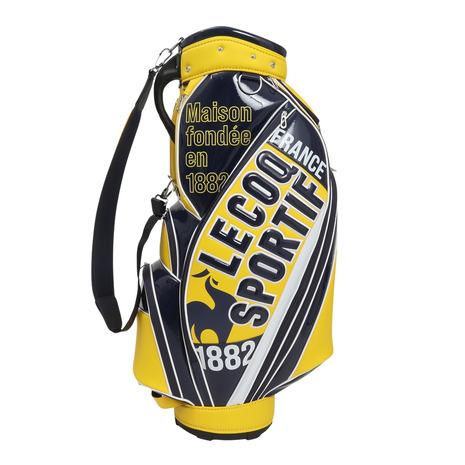 le coq sportif キャディバッグ 黒・黄色 日本正規品】 le coq sportif ルコック キャディバッグ 2022年