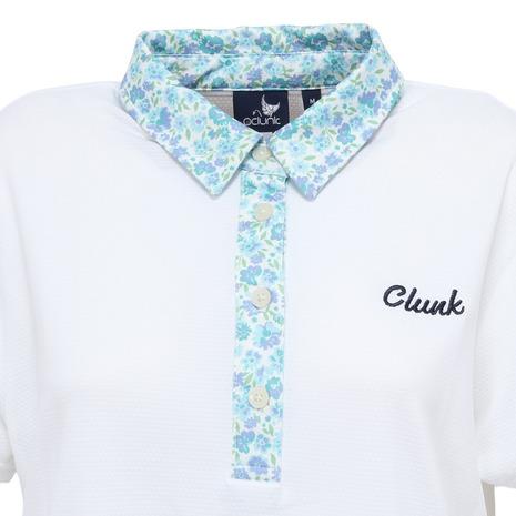 CLUNK（クランク） （レディース）ゴルフウェア 吸汗速乾 消臭 半袖