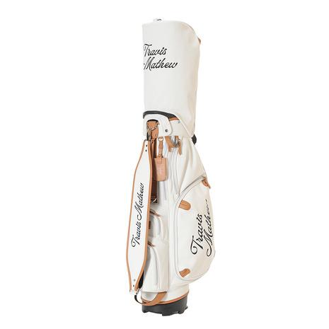 Travis Mathew スタンド式ゴルフバッグ ホワイト トラヴィスマシュー（Travis Mathew）（メンズ）ゴルフ スタンド式
