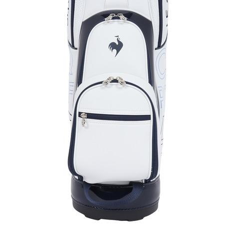 K114 lecoq sportif ルコック スタンド式キャディバッグ 軽量 le coq sportif golf 軽量プリント柄スタンドキャディバッグ(9型