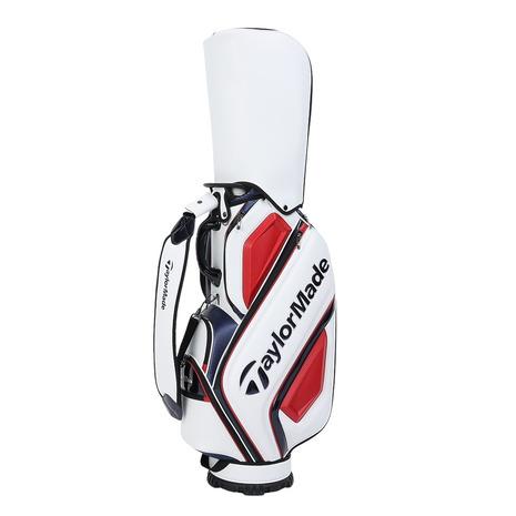 【美品】テーラーメイド 軽量 5分割 ゴルフバッグ トリコロール 白 赤 青 TaylorMade（テーラーメイド） テーラーメイド（TAYLORMADE）（メンズ