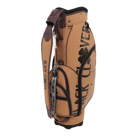 ブラッククローバー　キャディバック　ベージュ Black Clover（ブラッククローバー） （メンズ）ゴルフ 撥水 キャディ