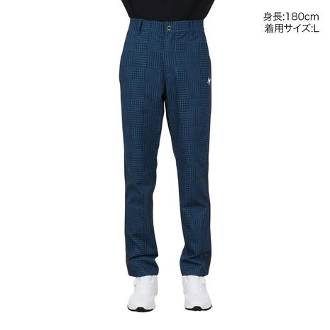 CLUNK（クランク） （メンズ）ゴルフウェア ストレッチ チェックパンツ