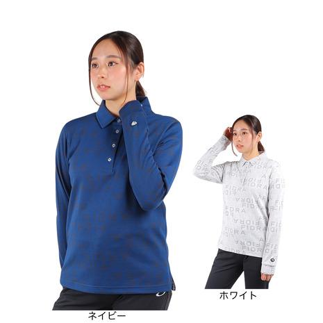 FIDRA（フィドラ） （レディース）ゴルフウェア 発熱 長袖ポロシャツ