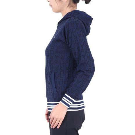 FIDRA（フィドラ） （レディース）ゴルフウェア 長袖パーカー ニット