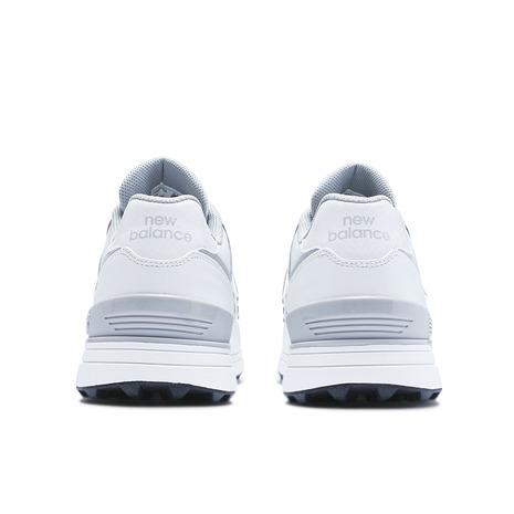 new balance 574 メンズ　ゴルフシューズ シルバー　27㎝ New Balance（ニューバランス） ニューバランス（new balance