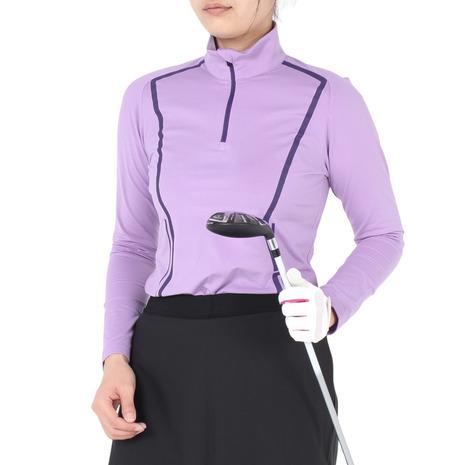 J.LINDEBERG(J.LINDEBERG)ゴルフウェア Lina Quarter ハーフジップ 長袖ハイネックウェア 0… J.LINDEBERG（J.LINDEBERG）（レディース）ゴルフウェア Lina Quarter