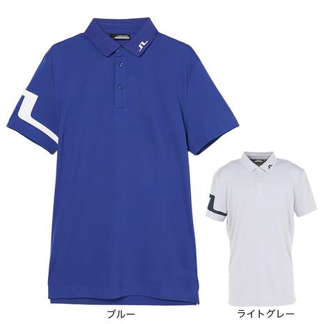J.LINDEBERG（メンズ）ゴルフウェア 速乾 Heath 半袖ポロシャツ 071