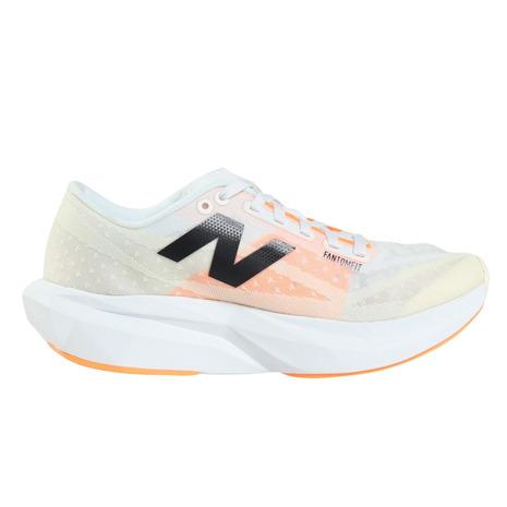 New Balance - ニュー平衡にする（new balance）（レディース）駈けっくらシューズ 形づくるシューズ 部活 FuelCell Rebel v4 WFCXCN4 B