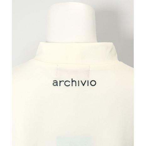 アルチビオ（archivio）（レディース）ゴルフウェア 半袖 モックネック ドッキングプルオーバー A459303-191の画像