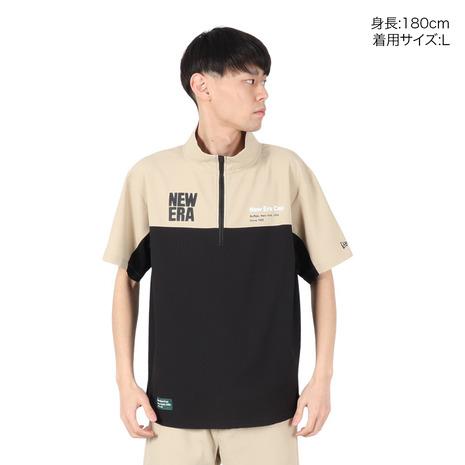 L 11000円 最安値 ニューエラ ゴルフ 半袖 ジャケット NEW ERA（ニューエラ） （メンズ、レディース）ゴルフウェア 撥水 軽量