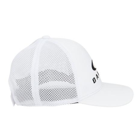 【人気】Oakley ホワイト キャップ パフォーマンスフィット OAKLEY 25 オークリー キャップ ESSENTIAL BK LOGO CAP FA 24.0