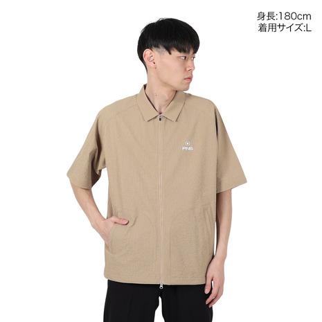 PING（ピン） （メンズ）ゴルフウェア シアサッカー 半袖フルジップ