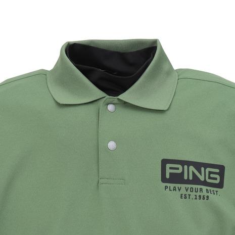 PING（ピン） （メンズ）ゴルフウェア 速乾 半袖ポロシャツ インナー