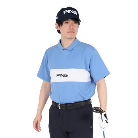 PING（ピン） （メンズ）ゴルフウェア アドエルムメッシュカノコ 半袖