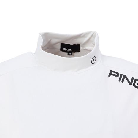 PING（ピン） （メンズ）ゴルフウェア モックネック 半袖 メッシュ