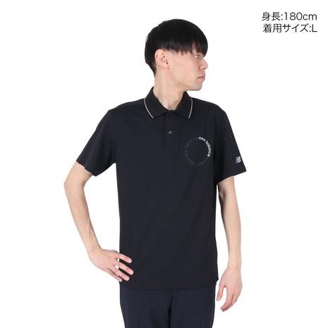 【タグ付完売】マルボンゴルフ×ニューバランス　速乾ポロシャツ　オーバーサイズ　L New Balance（ニューバランス） ニューバランス（new balance