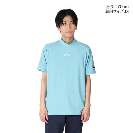 ゴルフシャツ 水色 Mサイズ 30％OFF】[アドミラル ゴルフ]レディース カラタッチ 長袖モックネック