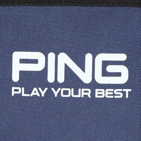 ピン（PING）（メンズ、レディース）ゴルフ 大容量 保冷バッグ トートバッグ gB-N2510 NV/BE 38255の画像