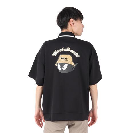 ワック（WAAC）（メンズ）ゴルフウェア ライトストレッチポンチ 半袖