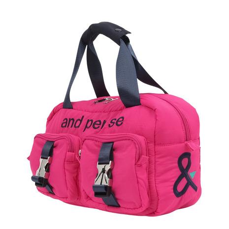 新品 and per se アンパスィ 中綿 カートバッグ ピンク and per se（アンパスィ） （メンズ、レディース）ゴルフ カートバッグ