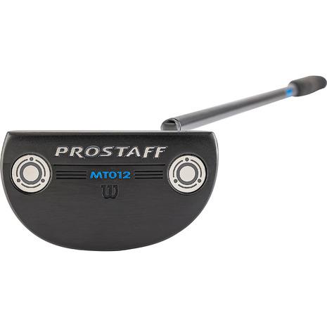 ウイルソンゴルフ（Wilson Golf）（メンズ）プロスタッフ PROSTAFF MT012 パター(ロフト3度)艶消しブラックE-coatingオリジナルスチールの画像