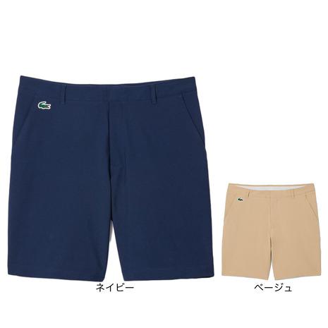 ラコステ　ショートパンツ　ゴルフ用 ラコステ 2024年春夏モデル メンズ ウルトラドライ チェック