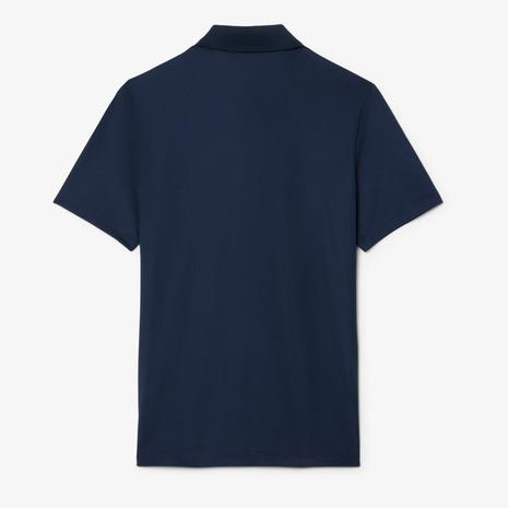 LACOSTE（ラコステ） （メンズ）ゴルフウェア カラーワニロゴパッチ