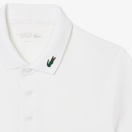 LACOSTE（ラコステ） （メンズ）ゴルフウェア カラーワニロゴパッチ