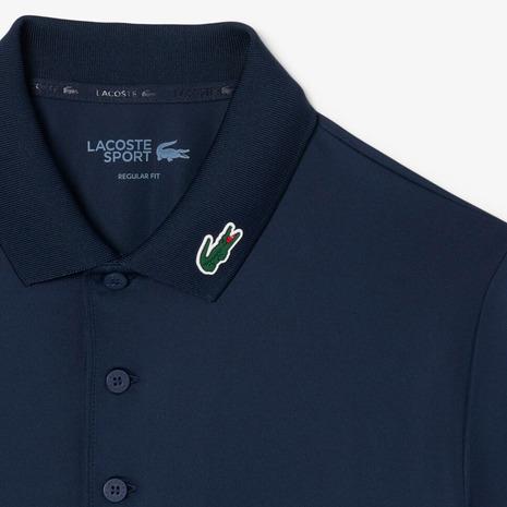 LACOSTE（ラコステ） （メンズ）ゴルフウェア カラーワニロゴパッチ