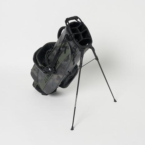 J.LINDEBERG ゴルフ キャディバッグ スタンド式 J.LINDEBERG（メンズ）ゴルフ スタンド式 キャディバッグ 9型 6分割