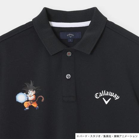 新品 キャロウェイ メンズ ドラゴンボールコラボ ポロシャツ ブラック Lサイズ Callaway（キャロウェイ） キャロウェイ（CALLAWAY）（メンズ）ゴルフ