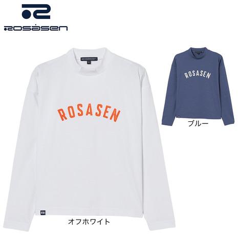 ROSASEN(ROSASEN)ゴルフウェア ソロナ 長袖 モックネックシャツ 045-24811-25AW-005(Lady… Rosasen（ロサーセン） ROSASEN（レディース）ゴルフウェア ソロナ