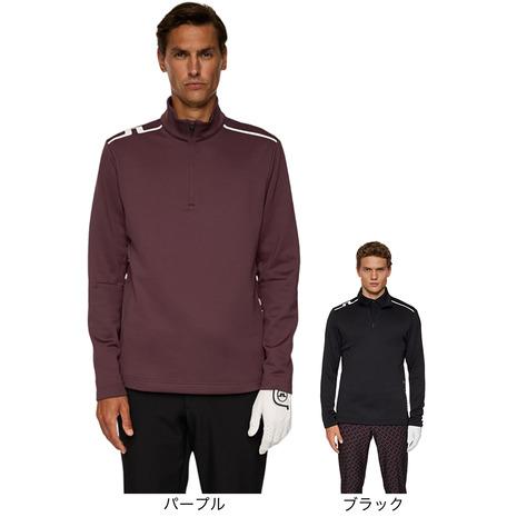 J.LINDEBERG（メンズ）ゴルフウェア Vinnie クォータージップ ミッド